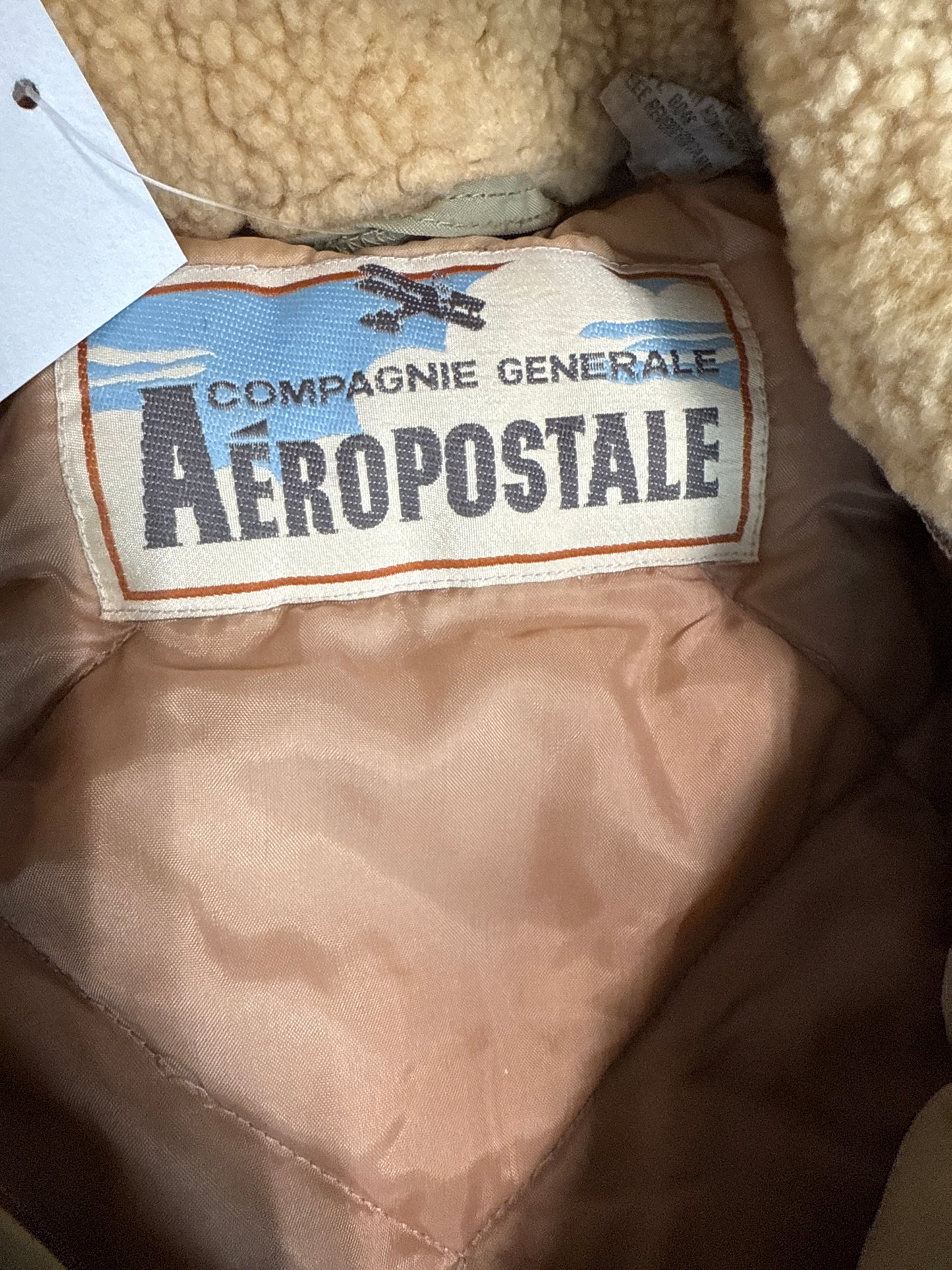 Aéropostale Sherpa-Lined Bomber Jacket (XL)