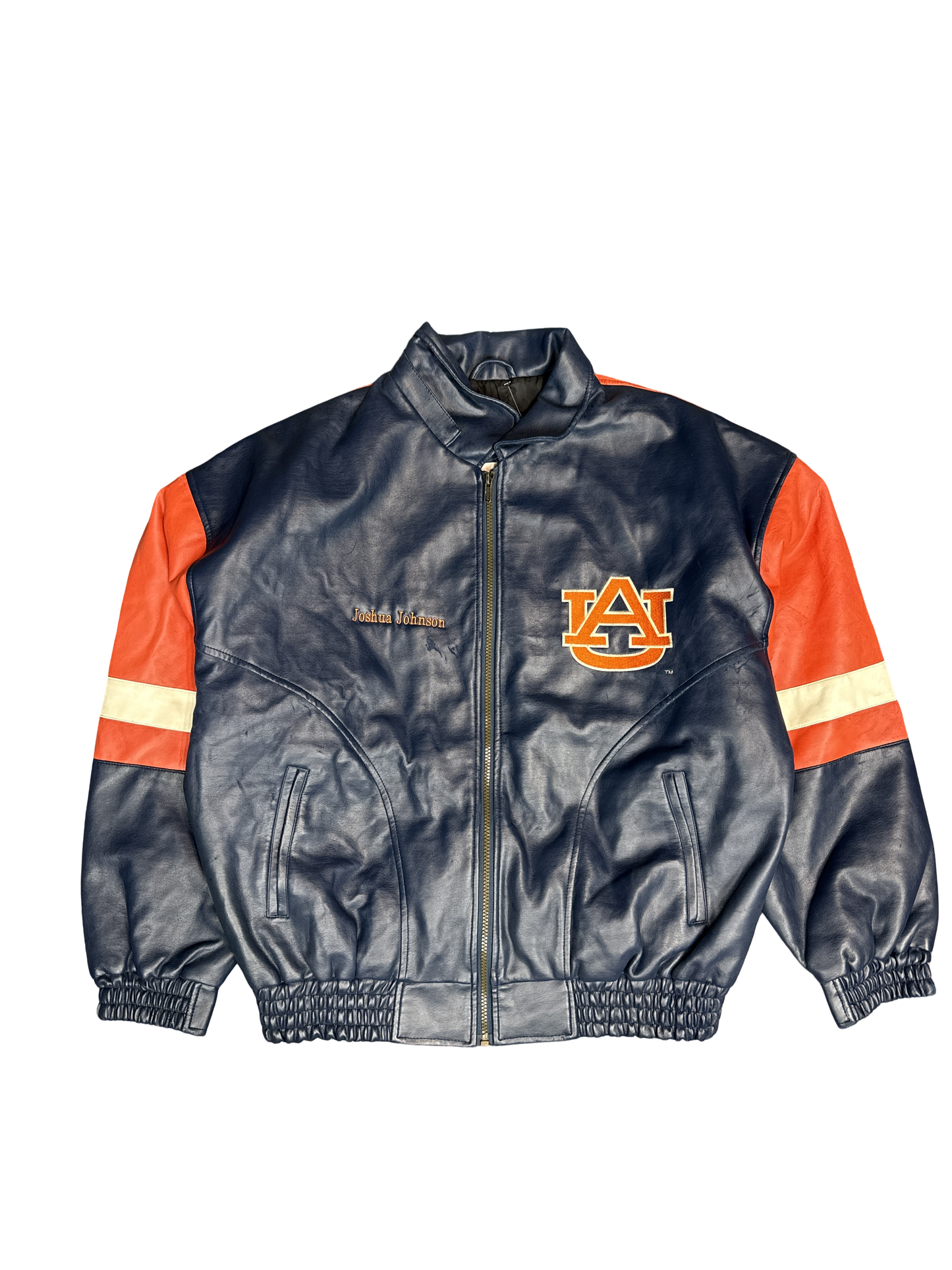 Auburn Tigers Leather Jacket (M)