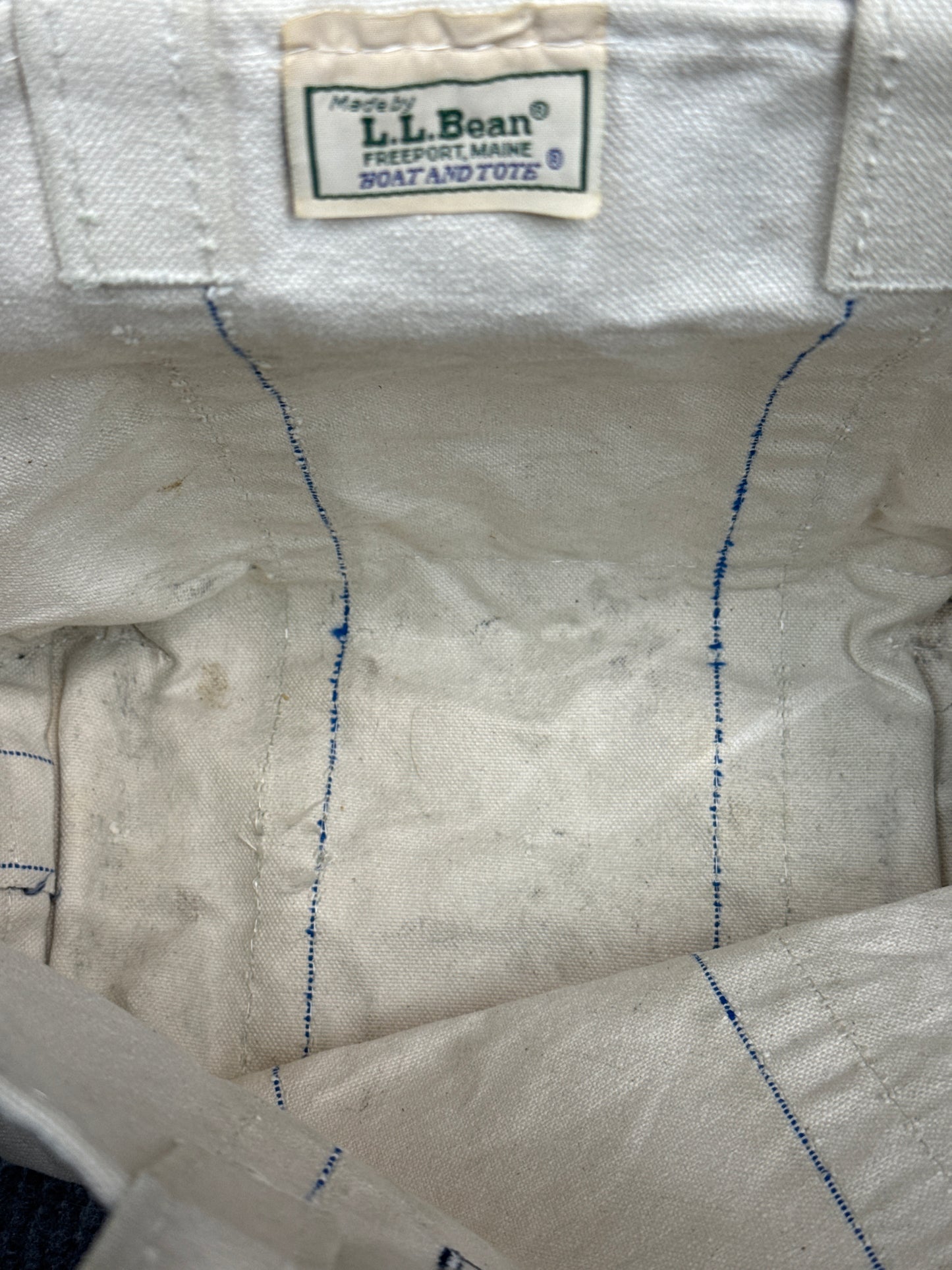 L.L. Bean Boat and Tote Canvas Bag 5