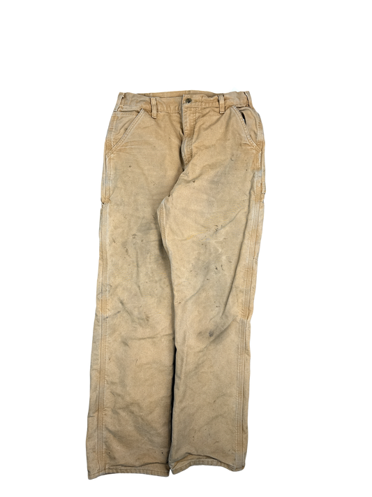Carhartt B111 Brown Duck Work Pants (32x32)