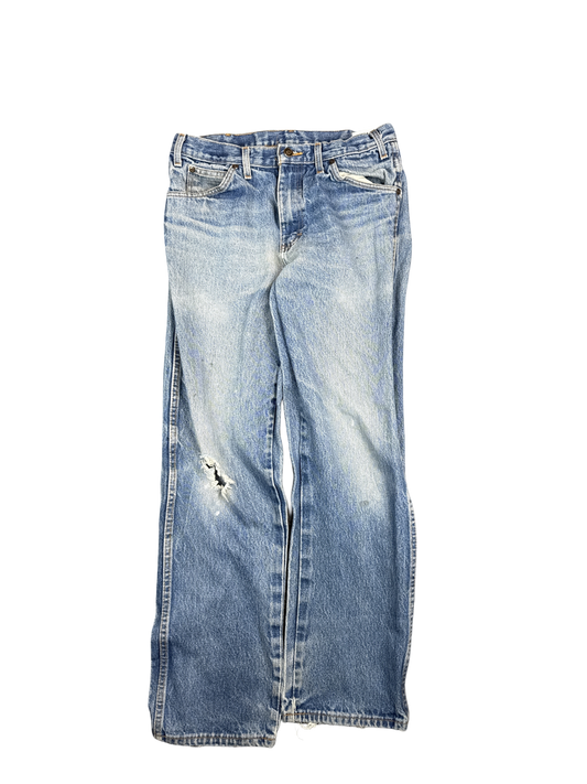 Distressed Dickies Light Wash Jeans (32x32)