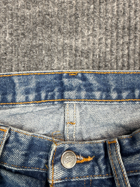 Distressed Dickies Light Wash Jeans (32x32)