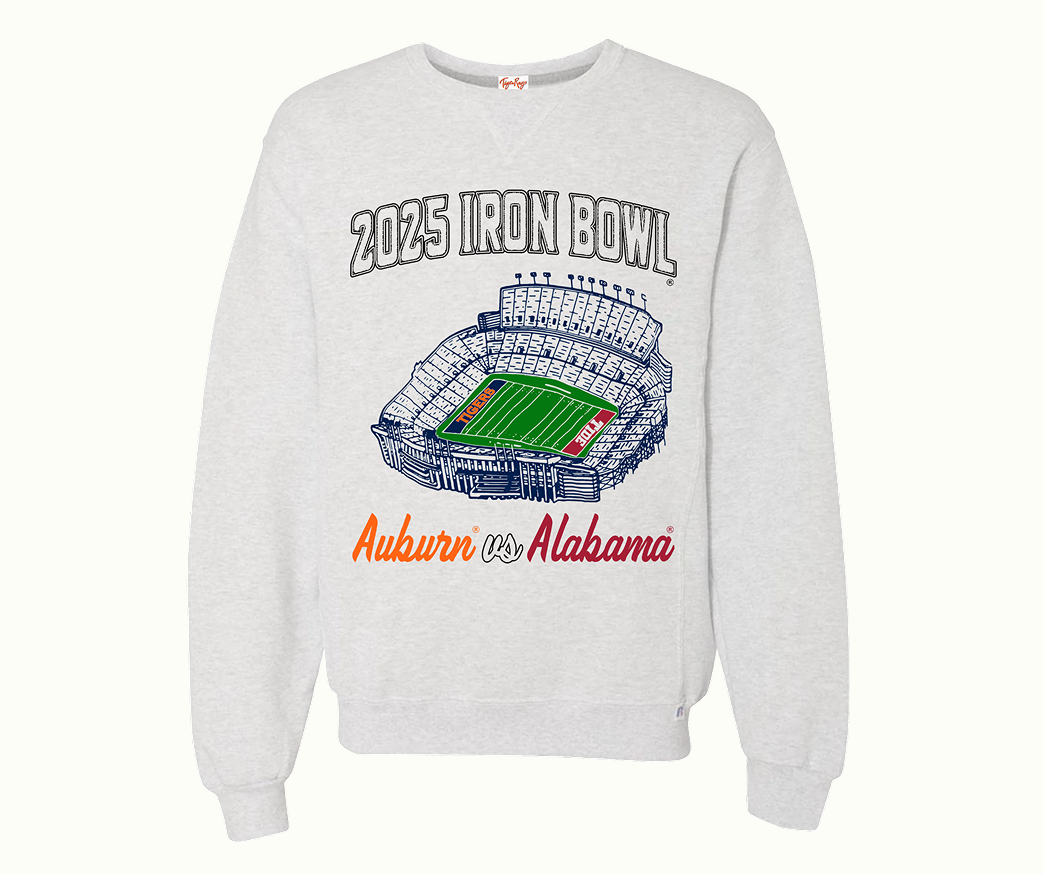 IRON BOWL STADIUM CREWNECK