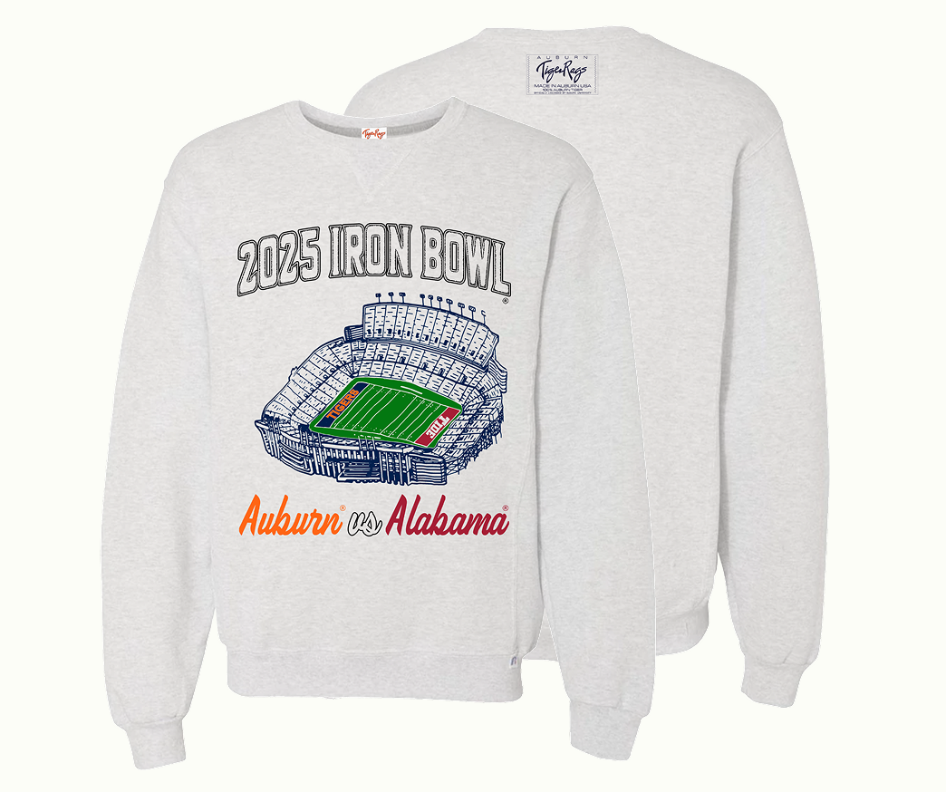 IRON BOWL STADIUM CREWNECK
