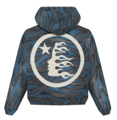 Hellstar Classic Logo Air Bush Zip Up