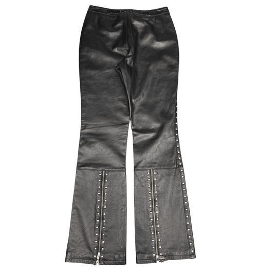 Harley-Davidson Leather Pants - Black (30x32)