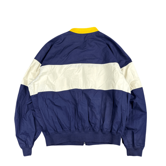 Polo by Ralph Lauren Windbreaker - Navy Blue & Cream (XL)