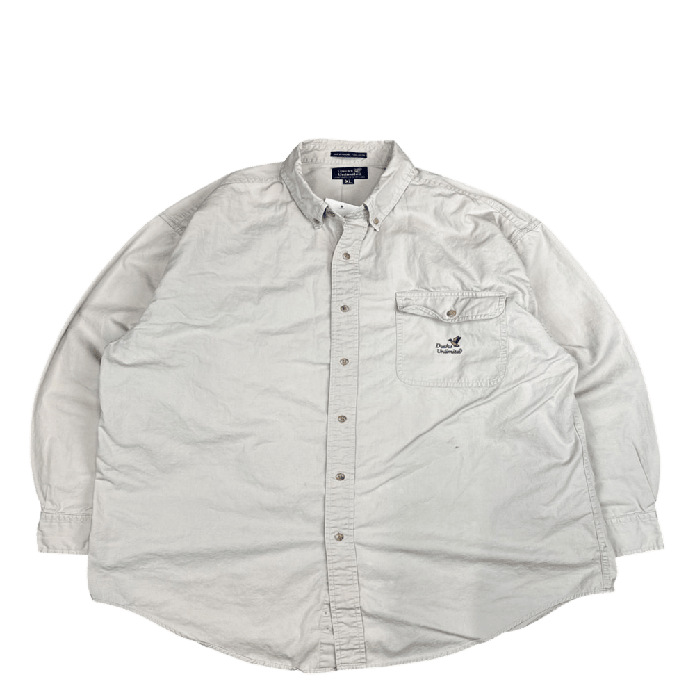 Ducks Unlimited Button-Up - Beige (XL)