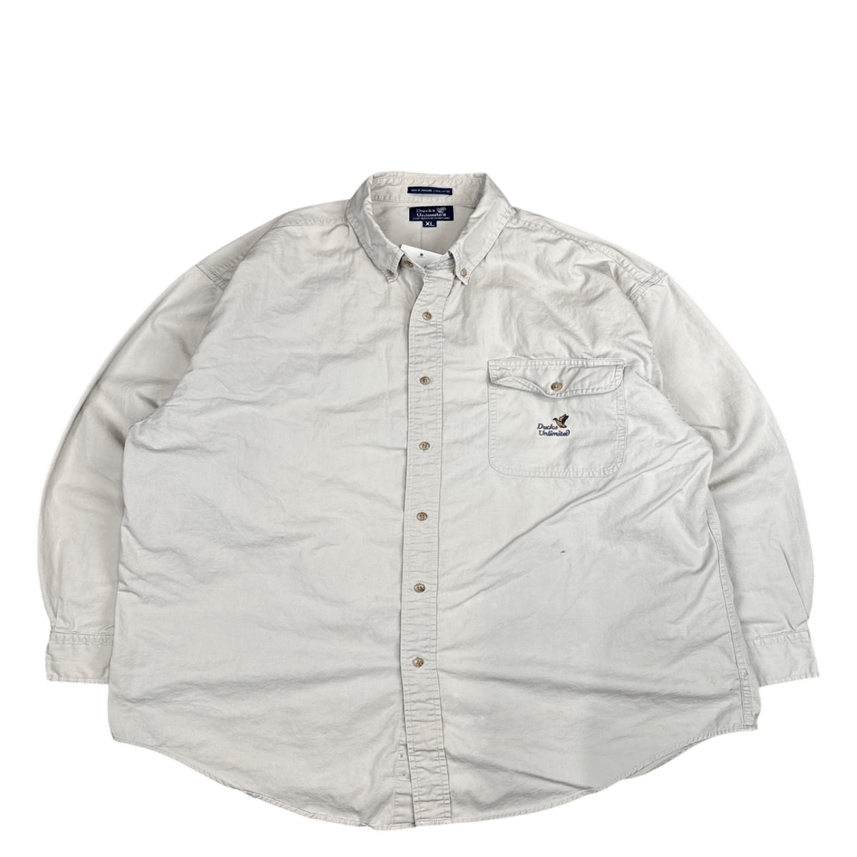 Ducks Unlimited Button-Up - Beige (XL)
