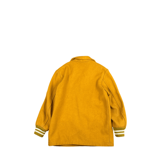 Standard Pennant Varsity Jacket - Mustard Yellow