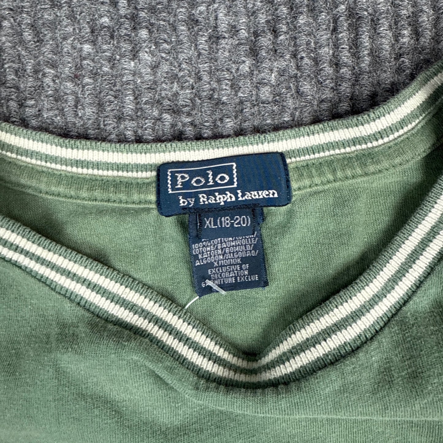 Polo by Ralph Lauren Big Pony Tee - Green (XL)