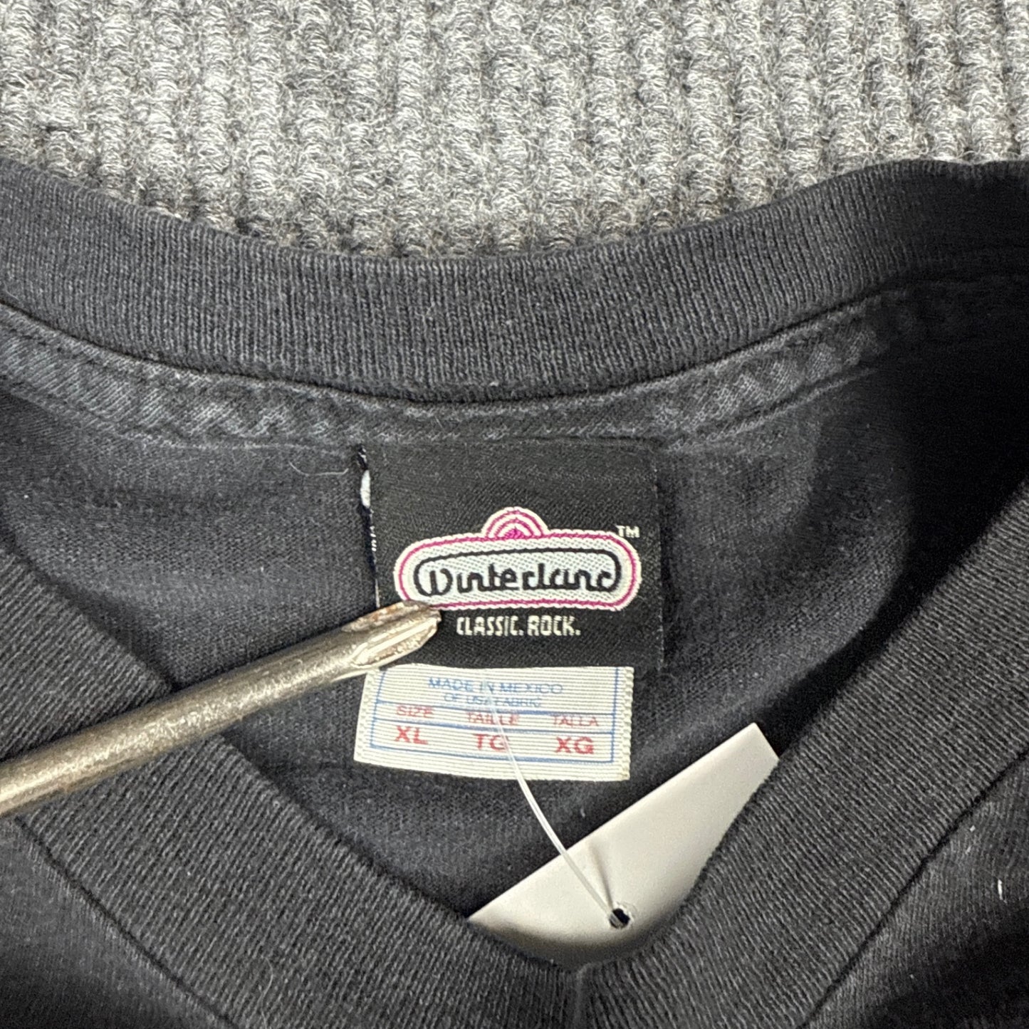 Winterland Black Sabbath Graphic Tee - Black (XL)