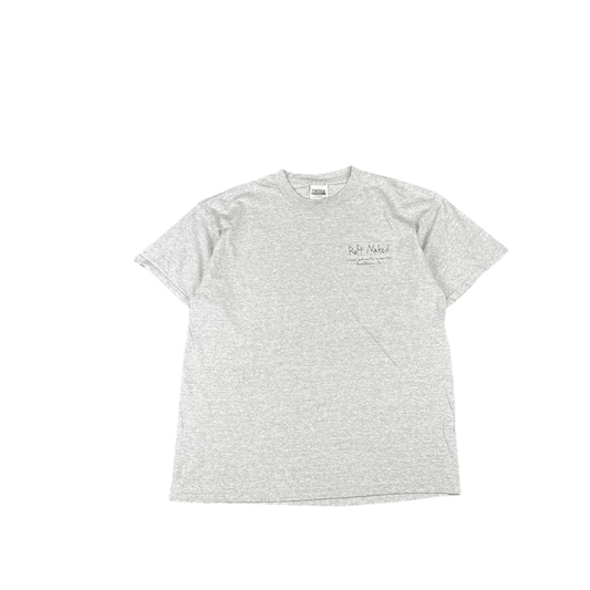 TULTEX Graphic Tee - Heather Gray (XL)