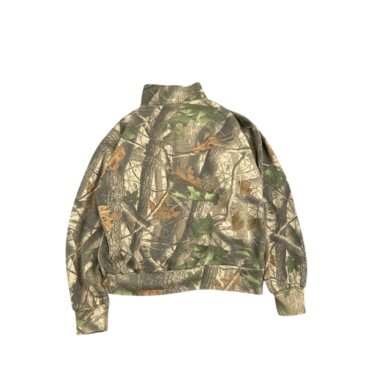 Vintage Camo Fleece Pullover - Camouflage