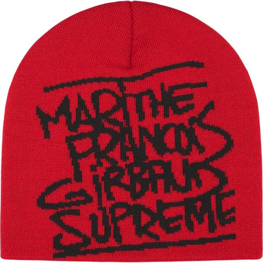 Supreme/Marithe + Francois Girbaud Red Beanie