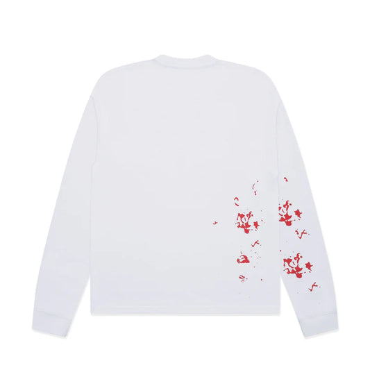 Sp5der White Web Monitor LS HW Tee