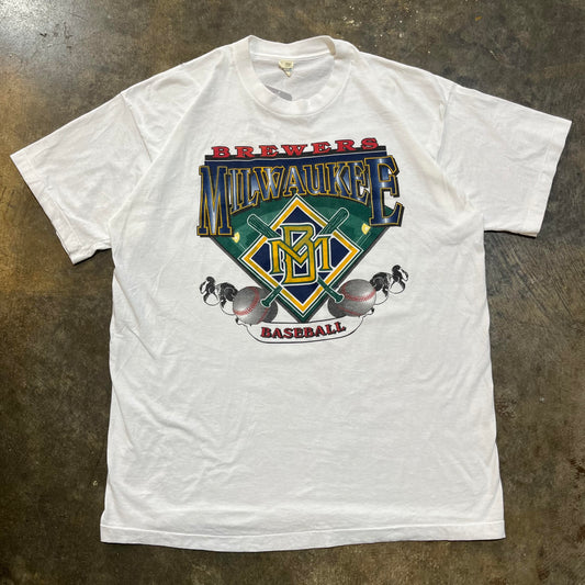 Milwaukee Brewers Baseball Tee