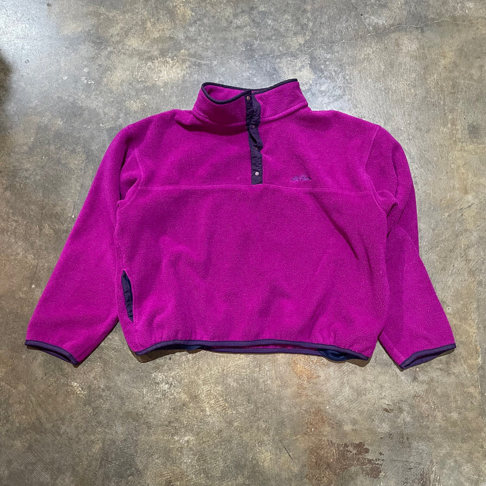 LL Bean Red-Violet Snap