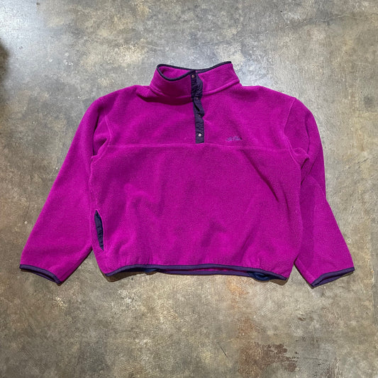 LL Bean Red-Violet Snap