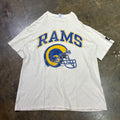 1990s Starter Rams Helmet Graphic T-Shirt (L)