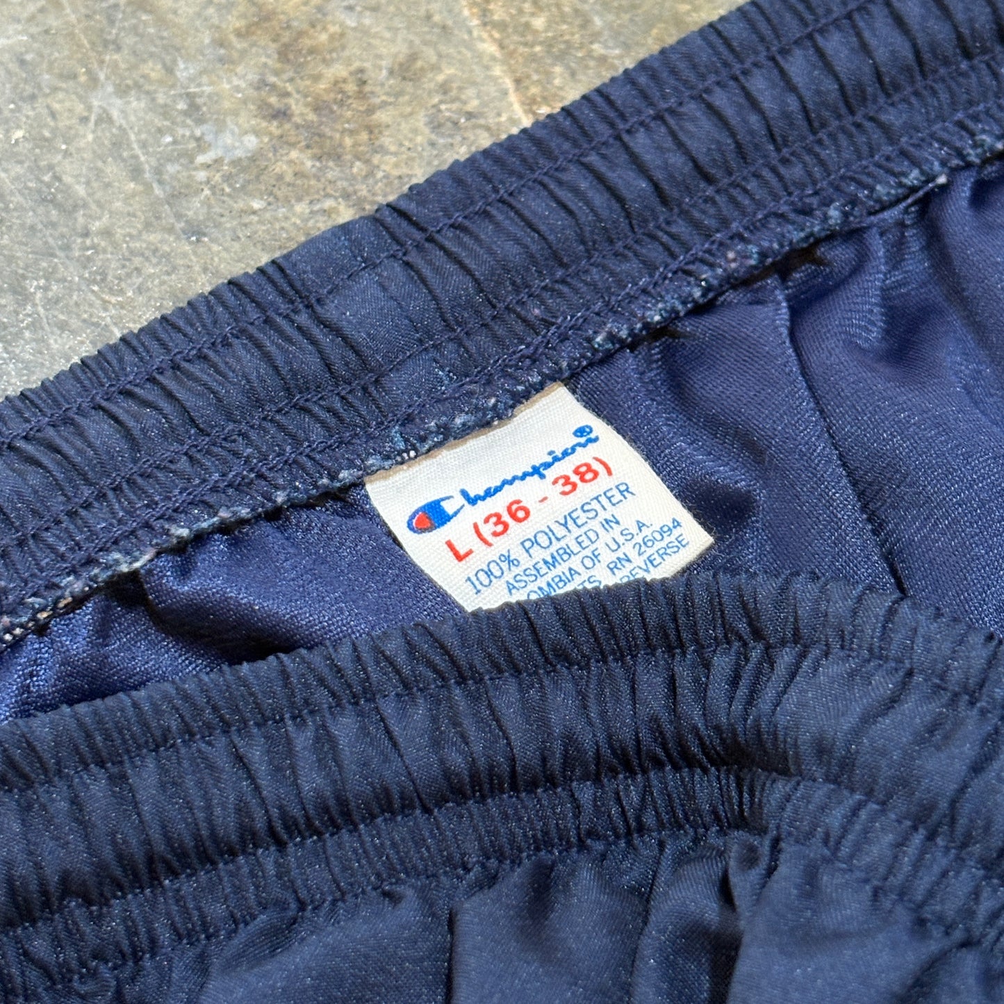 Navy Olympic USA Red Stripe Trackpants
