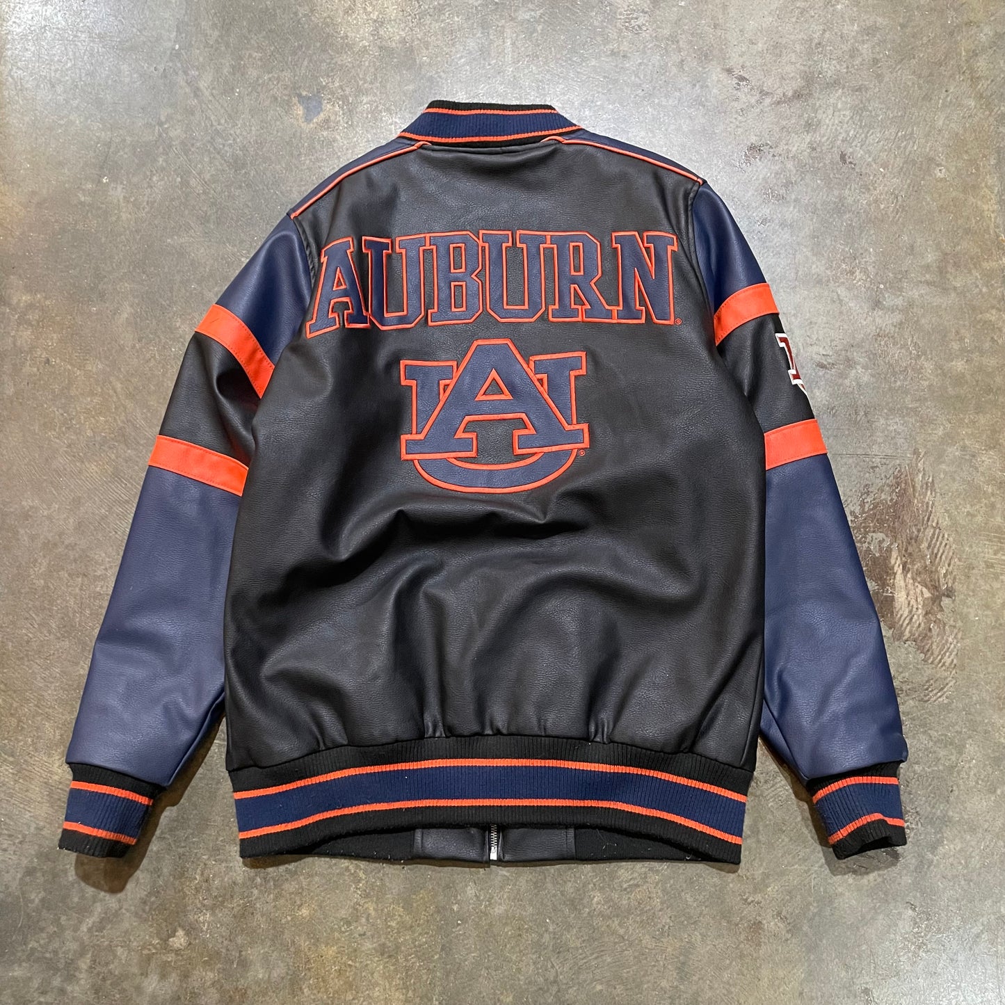 Auburn Eagle Eye Pro Edge Leather Jacket