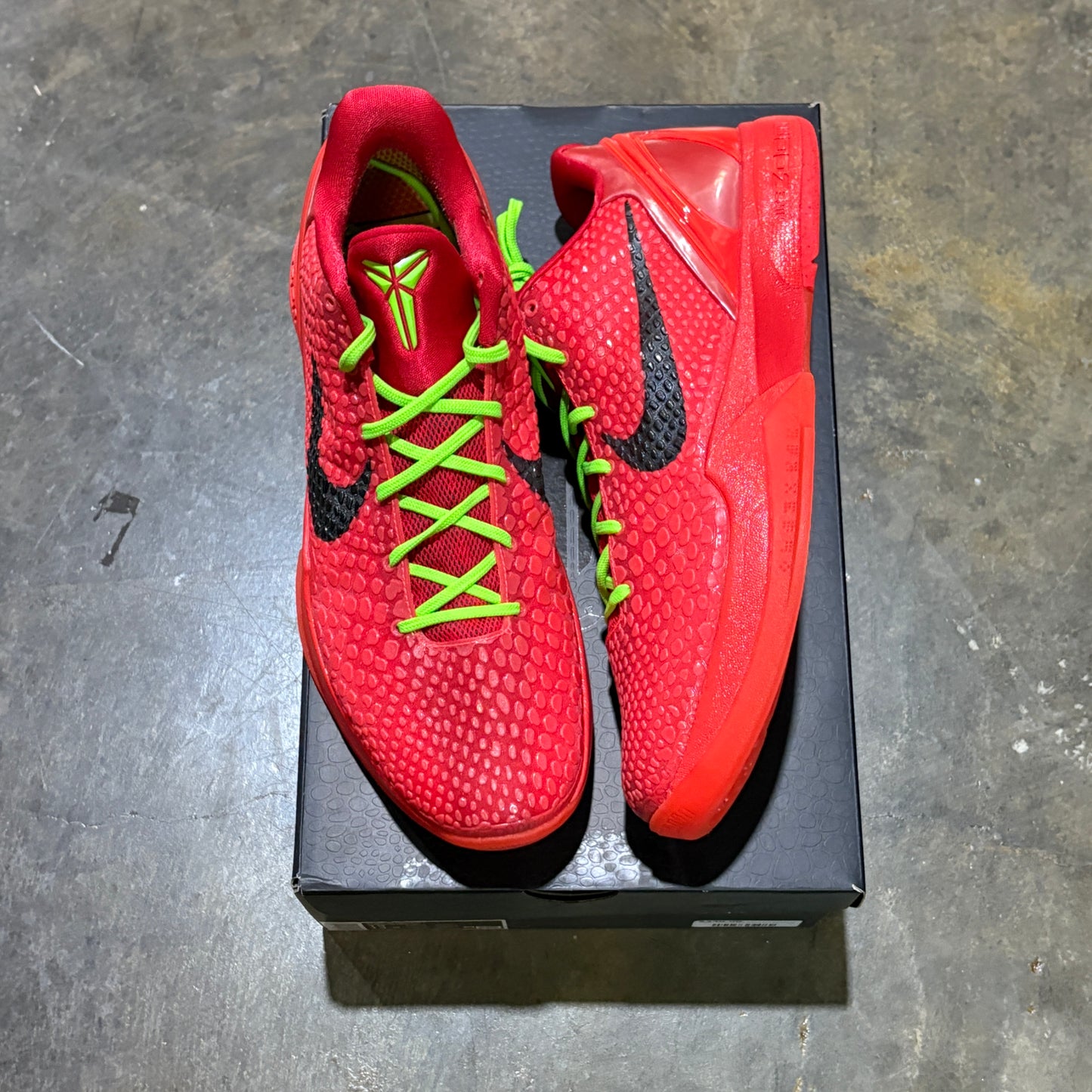 Used Nike Kobe 6 Protro Reverse Grinch