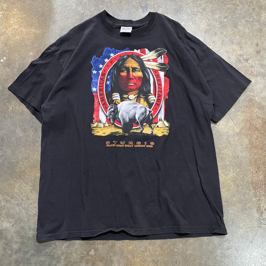 2002 Black Hills Sturgis Indian Chief Tee