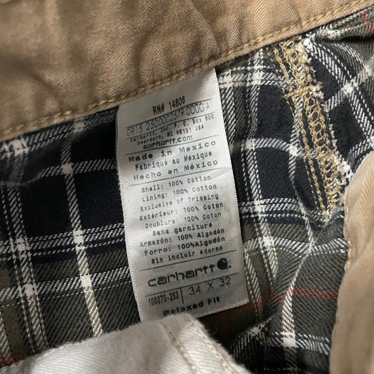 Tan Carhartt Carpenter Pants 6