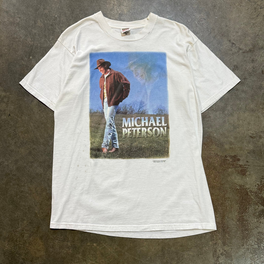 White Michael Peterson Tee