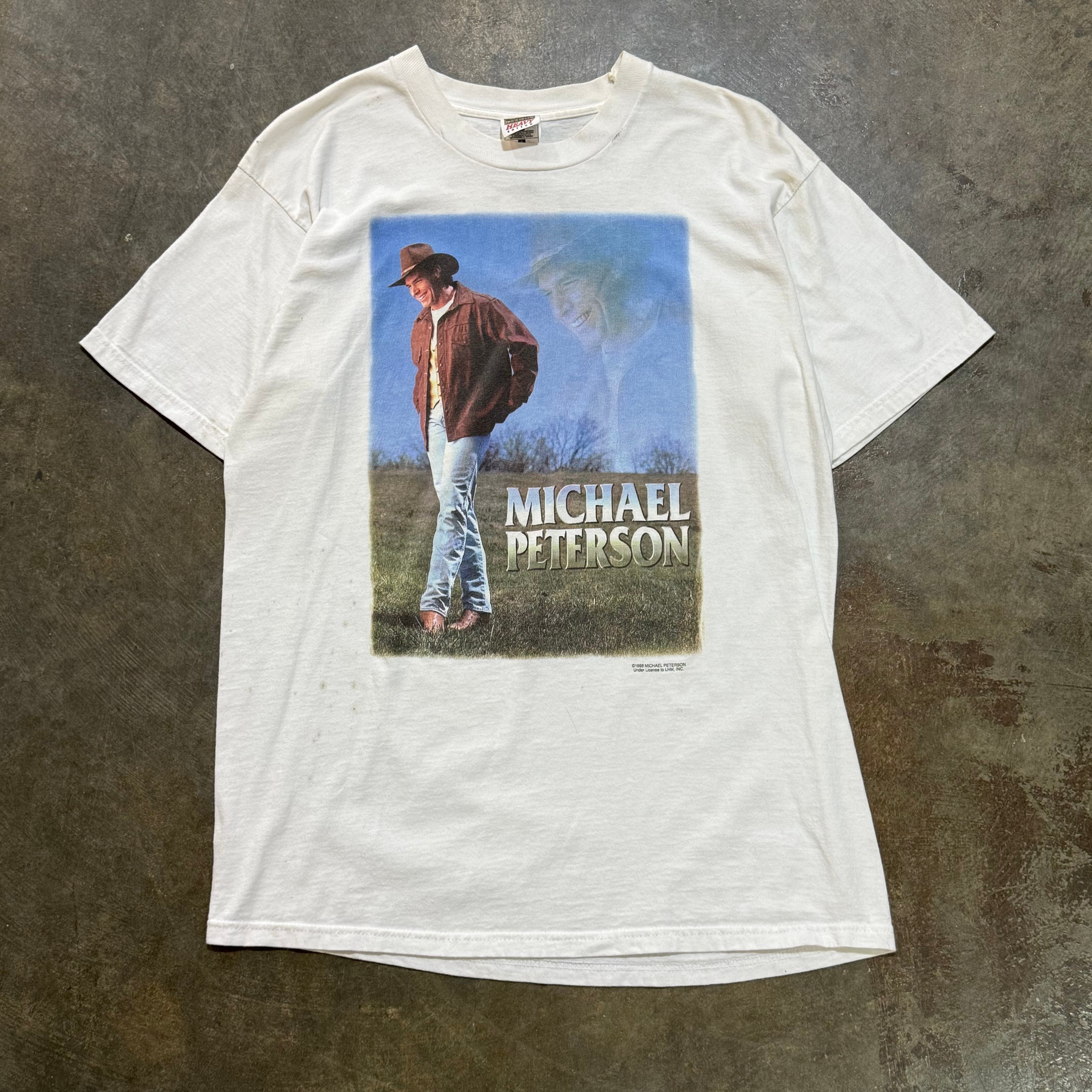 White Michael Peterson Tee