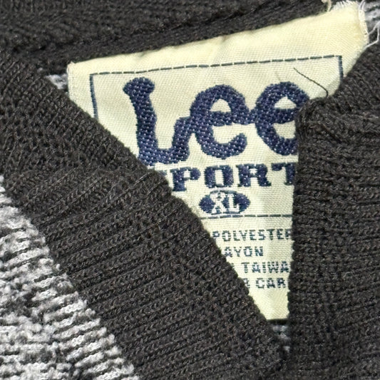 Grey Jacksonville Jaguars Knit Lee Sport Crewneck