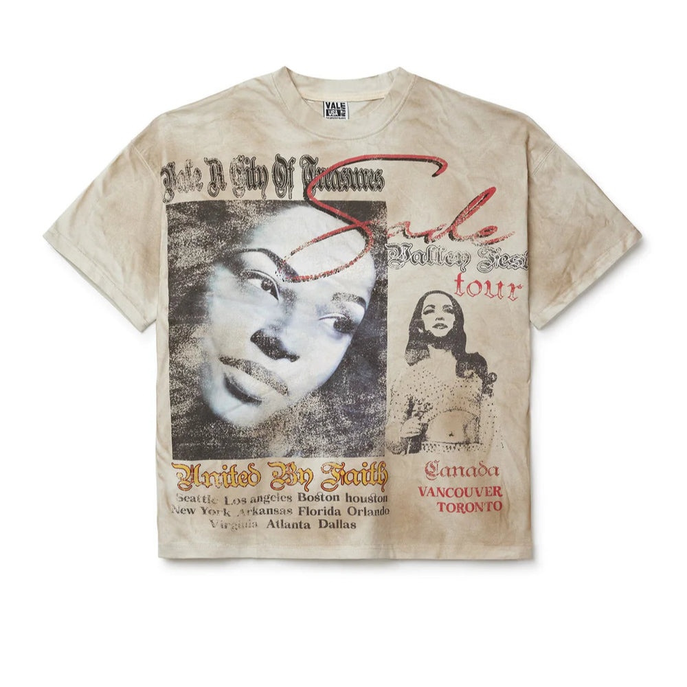 Vale Valley Tour Creme Tee