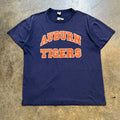 Navy Auburn Tigers Spell Out Russell Simple Tee