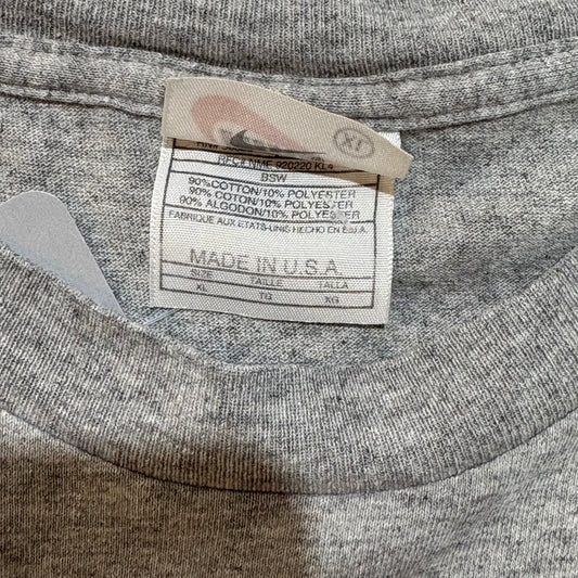 Grey Nike Big log shirt