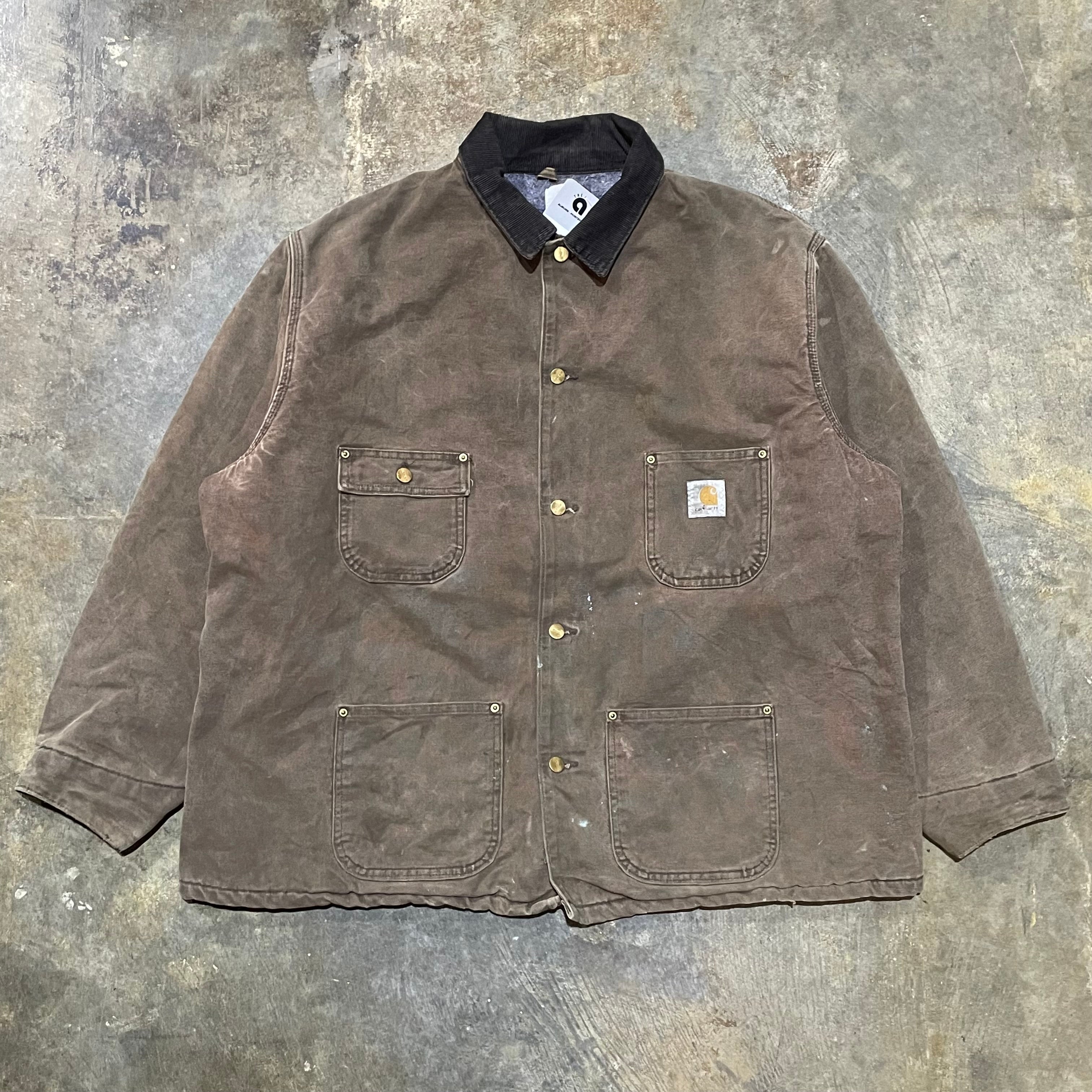 Faded Brown Carhartt Chore Coat6