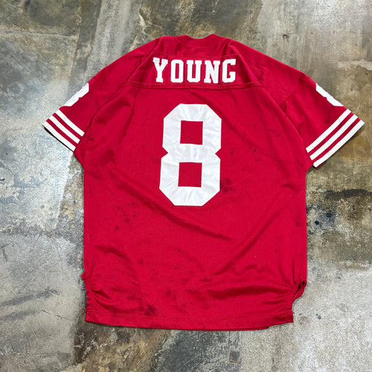 1990s Wilson Pro Line Steve Young Football Jersey (2XL)