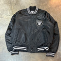Raiders Chalk Line Satin Jacket