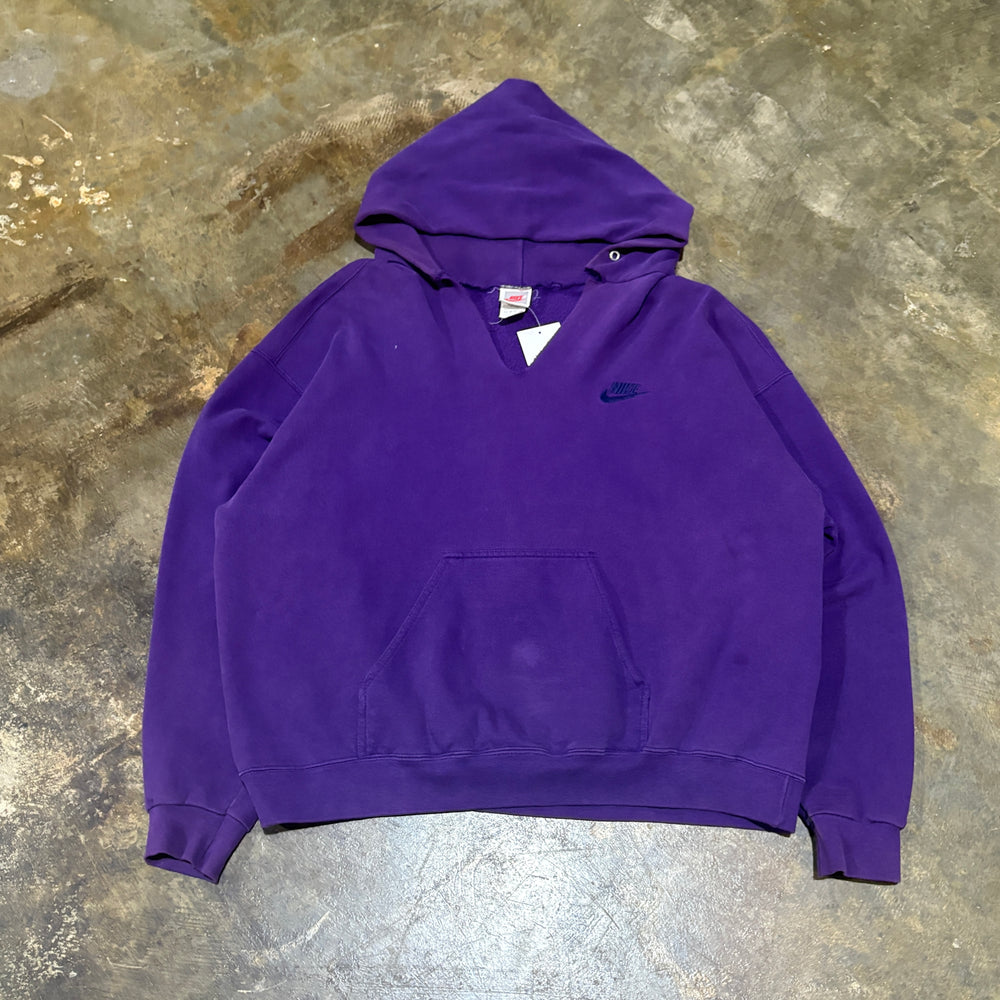 Purple Nike Tonal White Tag Hoodie