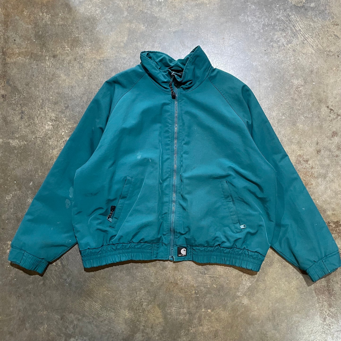 Green Nylon Carhartt Jacket