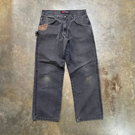 Black Wrangler Riggs Workwear Carpenter Pants