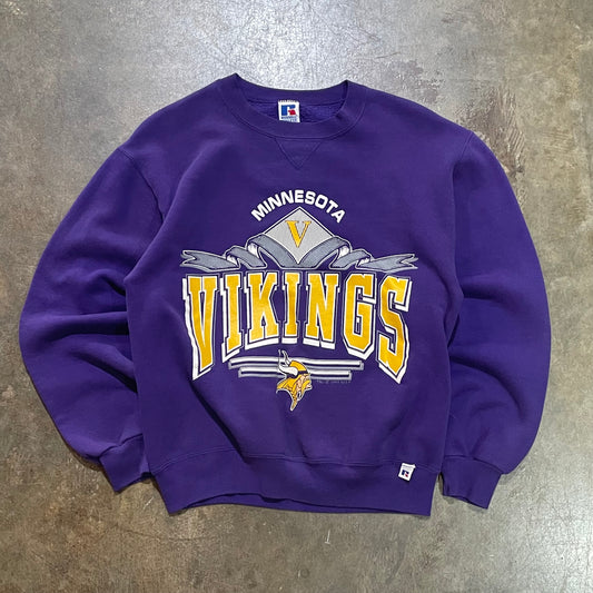 Minnesota Vikings Purple Crewneck