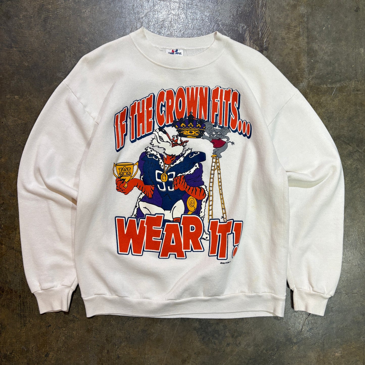 93 If The Crown Fits Wear It Crewneck