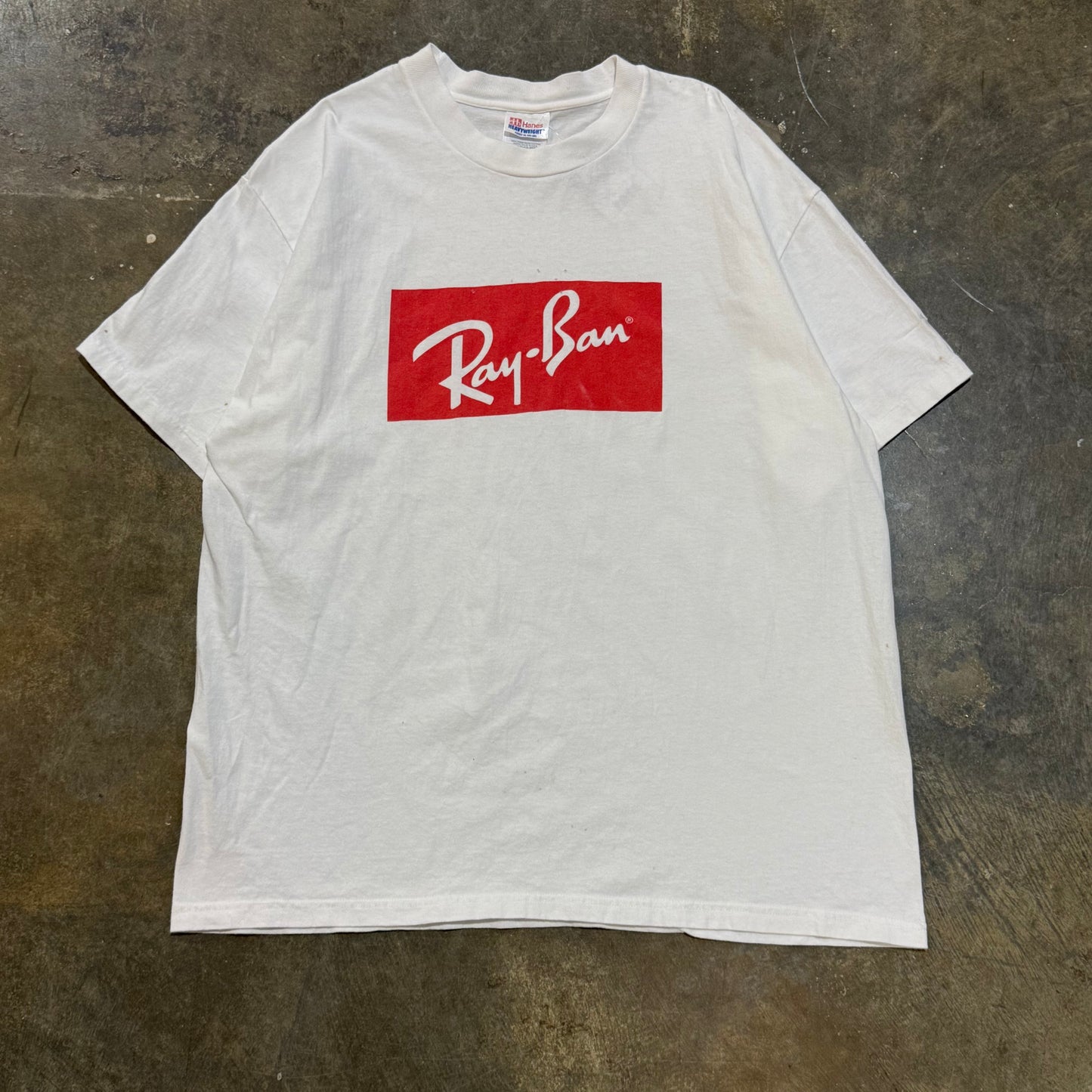 White Ray-Ban Tee