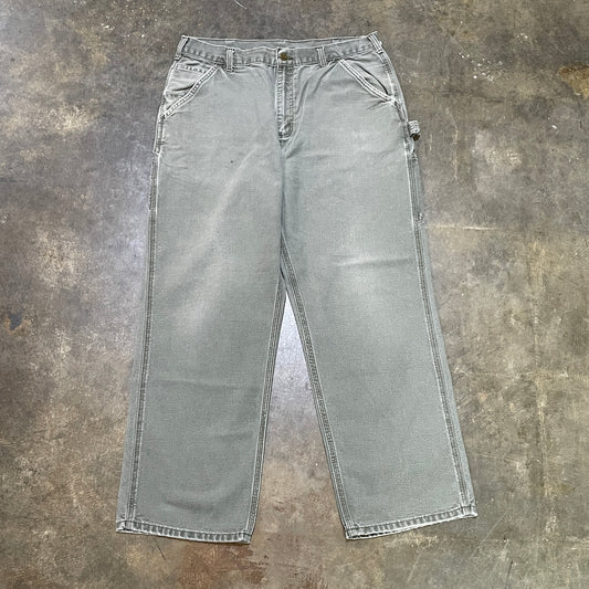 Light Green Carhartt Carpenter Pants 7