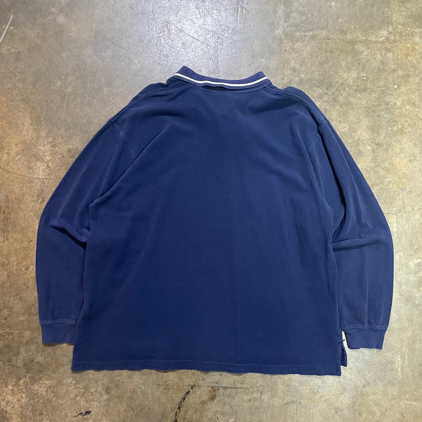 Navy Nike White Tag Rugby Shirt