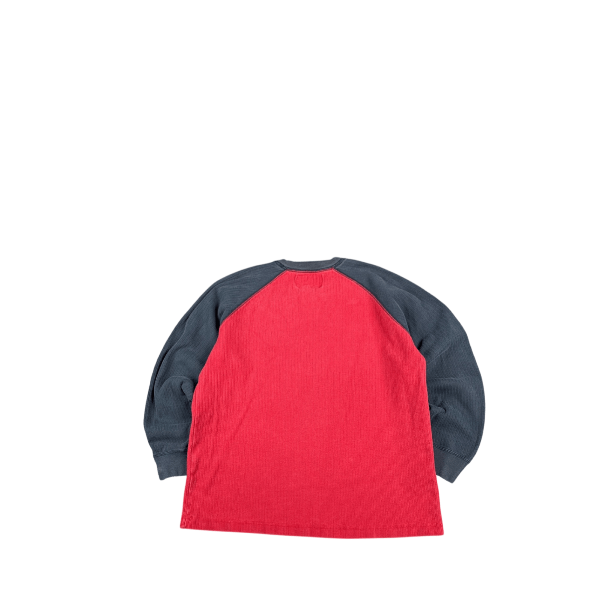 Abercrombie 92 Patch Crewneck - Red & Charcoal (L)