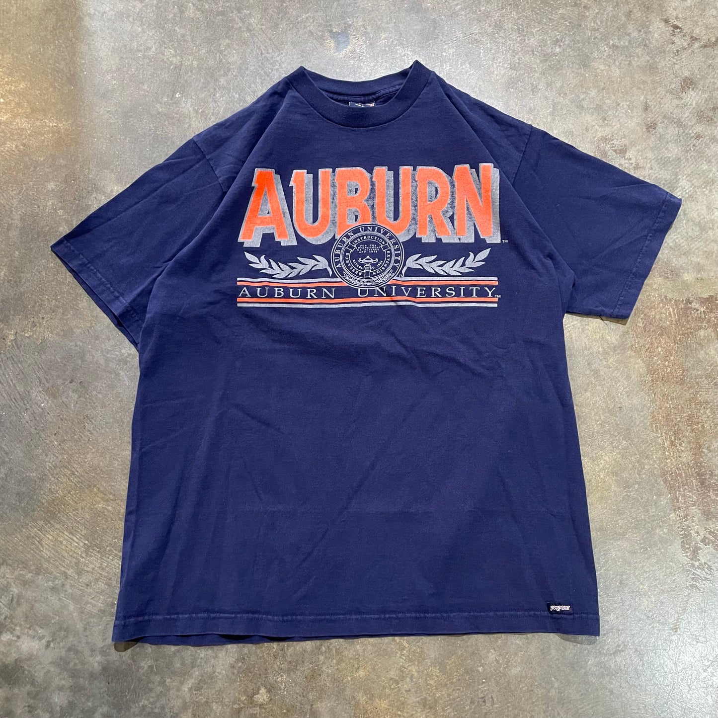 Jansport Auburn University Wreath Crest Navy Tee