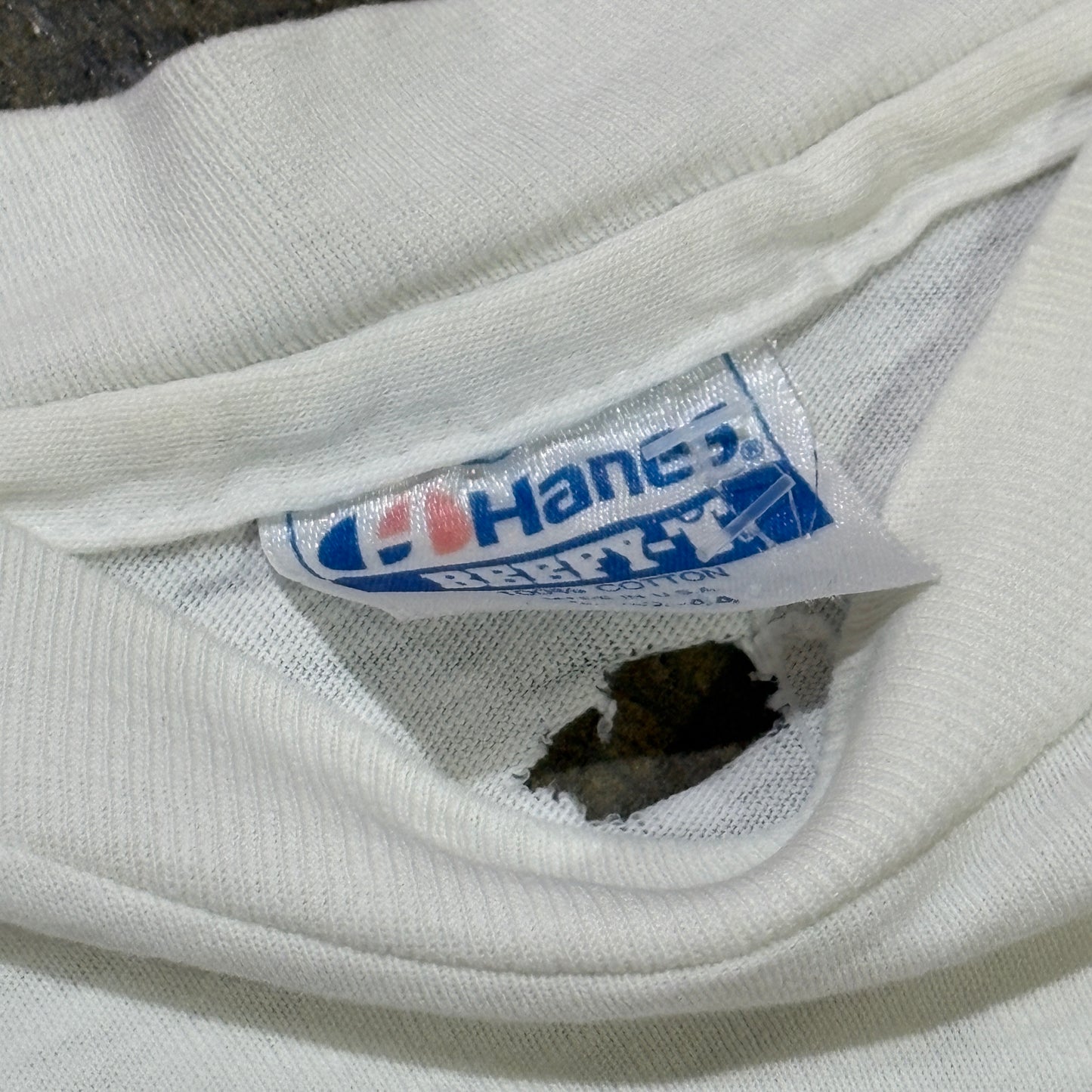 White USS New Jersey Tee