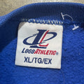 Blue 1996 St. Louis Rams Logo Athletics Crew
